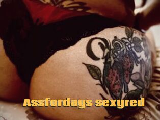 Assfordays_sexyred
